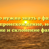 Все, что нужно знать о фамилии Серин: происхождение, история, значение и склонение фамилии.