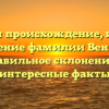 Изучаем происхождение, историю и значение фамилии Венгерцев: правильное склонение и интересные факты