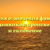 История и значения фамилии Матерщинников: происхождение и склонение