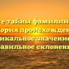 Познайте тайны фамилии Мусаль: история происхождения, уникальное значение и правильное склонение.