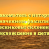 Познакомьтесь с историей и значением фамилии Колесниковы: склонение и происхождение в деталях