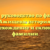 Полное руководство по фамилии Ажищева: история, происхождение и склонение фамилии