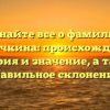 Узнайте все о фамилии Маточкина: происхождение, история и значение, а также правильное склонение!