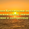 Фамилия Котлячкова: история происхождения, значение, склонение и интересные факты