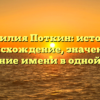 Фамилия Поткин: история, происхождение, значение и склонение имени в одной статье