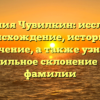 Фамилия Чувилкин: исследуем происхождение, историю и значение, а также узнаем правильное склонение этой фамилии