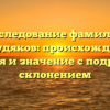 Исследование фамилии Шелудяков: происхождение, история и значение с подробным склонением