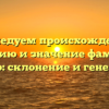 Исследуем происхождение, историю и значение фамилии Дундер: склонение и генеалогия