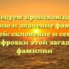 Исследуем происхождение, историю и значение фамилии Кирдей: склонение и секреты расшифровки этой загадочной фамилии