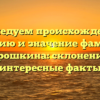 Исследуем происхождение, историю и значение фамилии Морошкина: склонение и интересные факты