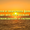 История и значения фамилии Айваседо: все, что нужно знать о происхождении и склонении