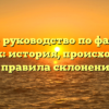 Полное руководство по фамилии Штанюк: история, происхождение и правила склонения.