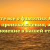 Узнайте все о фамилии Алеха: история происхождения, значение и склонение в нашей статье!