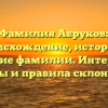 Фамилия Абруков: происхождение, история и значение фамилии. Интересные факты и правила склонения.