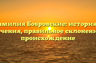 Фамилия Бобровские: история и значения, правильное склонение и происхождение