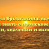 Фамилия Брызгалина: все, что вы хотели знать о происхождении, истории, значении и склонении