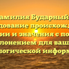 Фамилия Бударный — исследование происхождения, истории и значения с полным склонением для вашей генеалогической информации