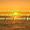 Фамилия Лаудон: исследуем происхождение, историю и склонение этой редкой фамилии