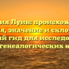 Фамилия Луин: происхождение, история, значение и склонение – полный гид для исследования своих генеалогических корней