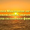 Фамилия Макшанов: история происхождения, значение и правила склонения фамилии