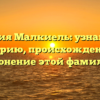 Фамилия Малкиель: узнайте про историю, происхождение и склонение этой фамилии.