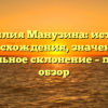 Фамилия Манузина: история происхождения, значения и правильное склонение – полный обзор