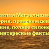 Фамилия Мегрелишвили: история, происхождение и значение, полное склонение и интересные факты