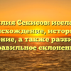 Фамилия Секисов: исследуем происхождение, историю и значение, а также разбираем правильное склонение